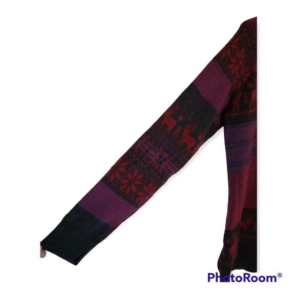 Woolrich Cotton Blend Fair Isle Sweater Size M - Picture 4 of 4